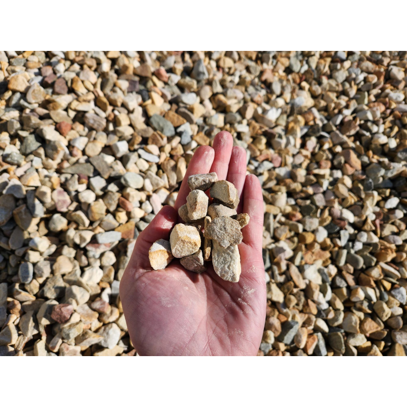 Brown Pebble Stone Per Bag