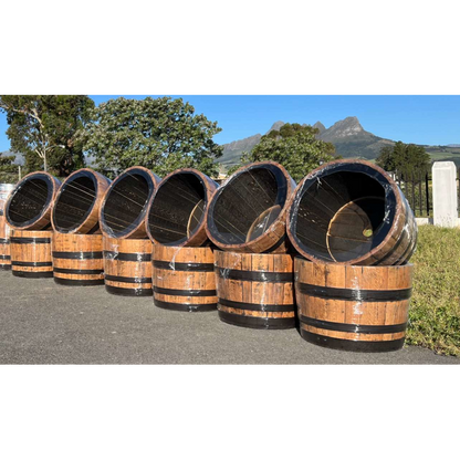 Wine Barrel Planter