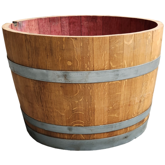 Wine Barrel Planter (Cherry)