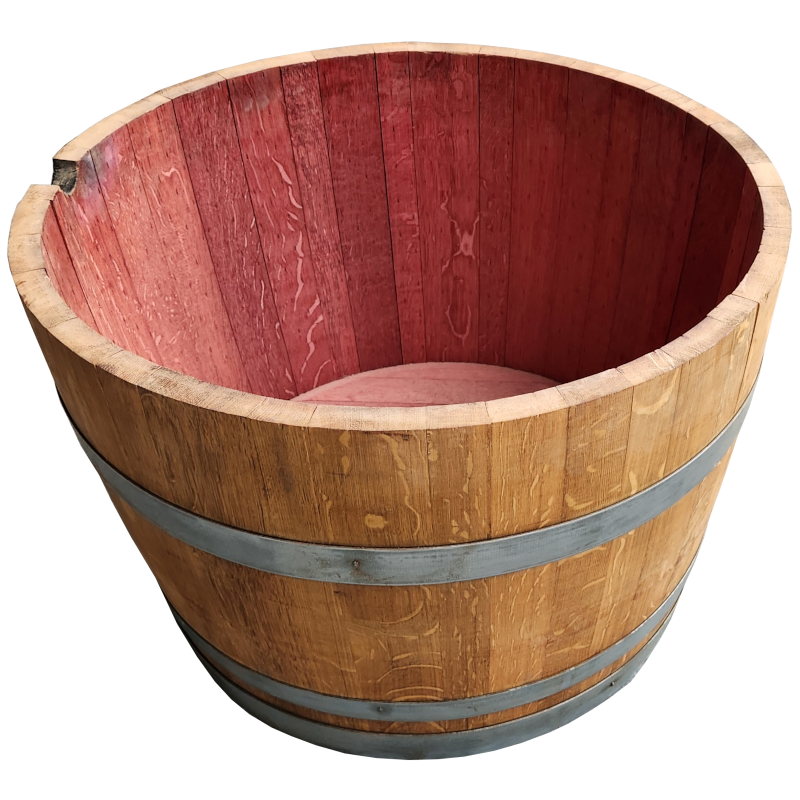 Wine Barrel Planter (Cherry)